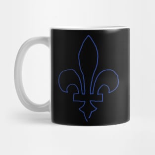 One line Quebec Mug